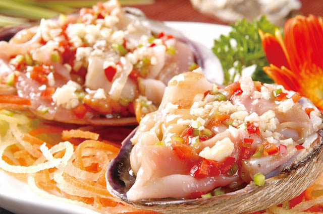 粉丝蒜蓉天鹅贝